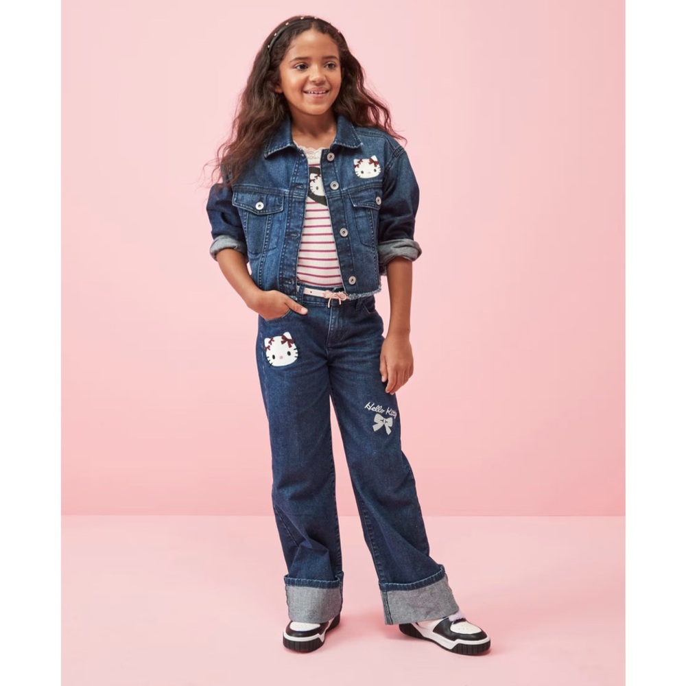 NWT hello kitty denim jeans